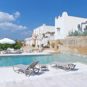 Masseria Bufolaria - piscina